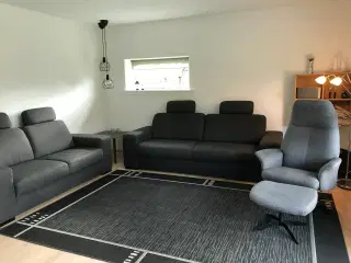 3+2 personers sofa i Antracite stof