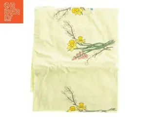 Blomstret påskedug 174x152 cm (str. 174x152 cm)