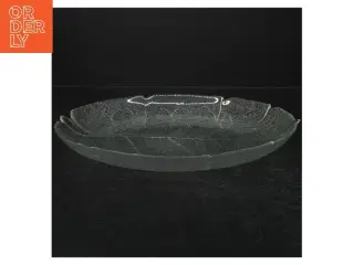 Glasfad formet som blad (str. 28 cm)
