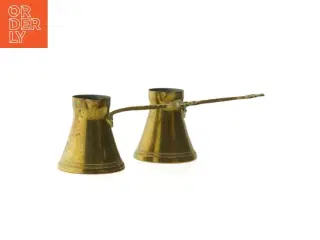 Messing kander, sæt af 2 (str. 7 cm)
