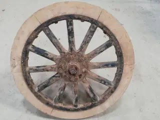 Originalt Ford T træhjul