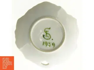 Ophæng i porcelæn (str. 11 x 10 cm)