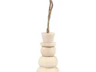 Snemand, H: 7,8 cm, diam. 3,3 cm, 1 stk.