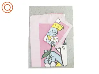 Sengetøj med smølfine på