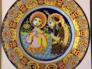 Bjørn Wiinblad Juleplatter 1973-1982