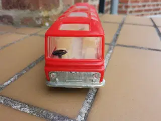 Gammel retro Legetøjsbus ca. 27-28cm