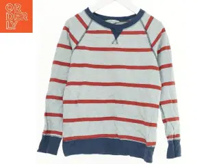Strikket sweatshirt med striber fra H&M (str. 128)