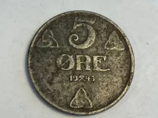 5 Øre 1943 Norge