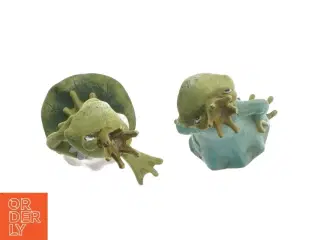 Frø prins og prinsesse dekoration (str. 16 cm)