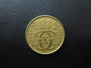 1 krone 1938 pæn!
