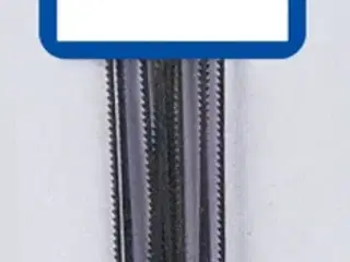 Dekupørsavklinge 130 mm Grade 7 - kraftig for metal - 12 stk. pr. pakke