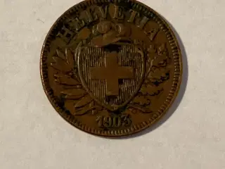 2 Rappen Switzerland 1903