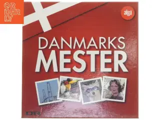 Danmarks Mester brætspil fra Alga (str. 27x27 cm)
