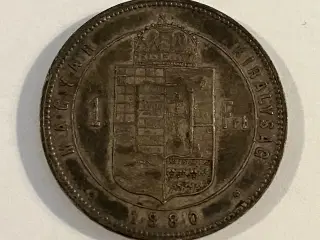 1 Forint Hungary 1880
