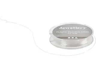 Elastiksnor 0,5 mm - 10 m til smykker