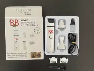 B&B poteklipper og neglefil
