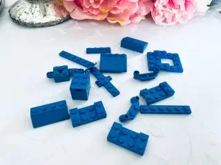 Blå blandet Lego 