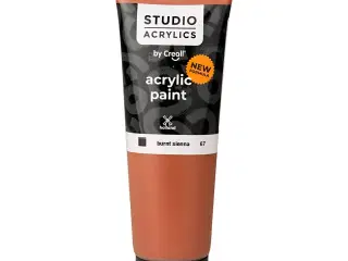Creall Studio Akrylmaling, dækkende, burnt sienna (67), 120ml/ 1 fl.