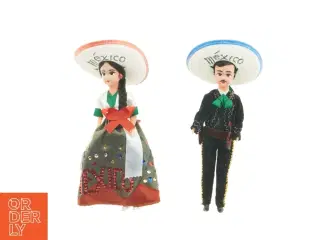 Mexicanske souvenirdukker (str. 27 cm)