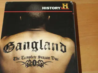 History Channel Gangland Sæson 1 DVD Box
