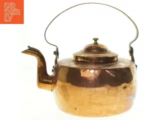 Kobberkedel med håndtag