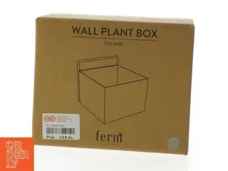 Væg plantekasse fra Ferm Living (str. 15x15x11 cm)