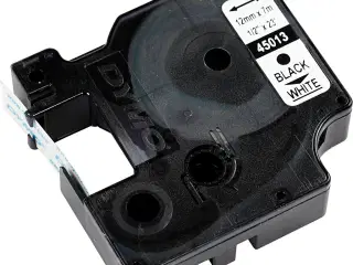 Dymo Tape 12 mm Hvid - Refill til LT160, 7 m