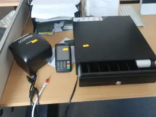Kasseterminal / bonprinter m.m.