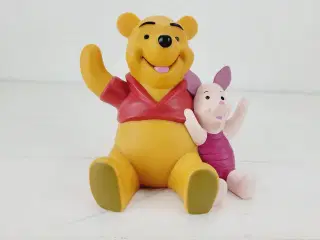 Disney sparebøsse med Peter Plys og Grisling