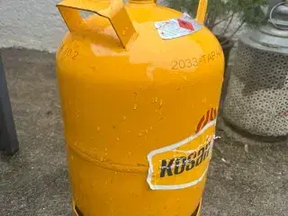 Tom gas flaske sælges