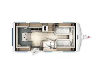 2026 - Fendt Tendenza 515 SG   Kvalitetsvogn indrettet med enkeltsenge og sengeudtræk samt masser af udstyr.