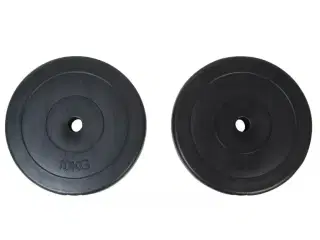 Vægtskiver 2 x 10 kg