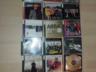 107 CD'ER med Dansk og Udenlandsk musik