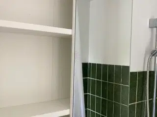 ENHET spejlskab m 2 lå 60x17x75 hvid