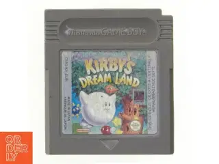 Kirby&#39;s Dream Land spil til Game Boy fra Nintendo (str. 6 cm)