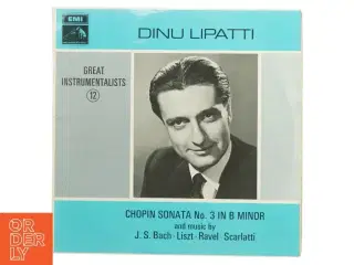 Dinu Lipatti Vinyl LP (str. 31 x 31 cm)