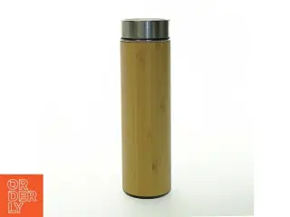 Termoflaske i bambusdesign (str. 500 ml)