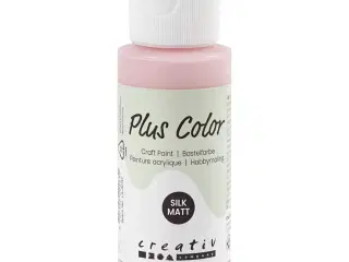 Plus Color Hobbymaling, støvet rosa, 60ml/ 1 fl.