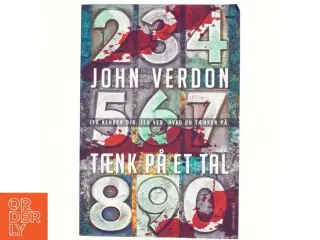 Tænk på et tal af John Verdon (Bog)