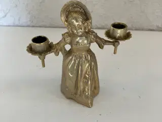 Vintage messing pige