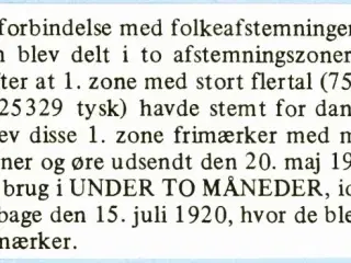 Slesvig, 1. ZONE. Helark, 1 kr. brun