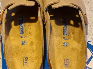 Birkenstock Boston Tobacco Brown med blød fodseng