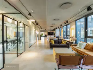 Sublimt kontor i Turbinehuset