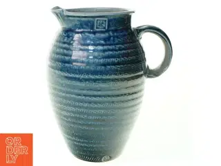 Hånddrejet Saltglaseret Keramik Kande fra Anders Fredholm (str. 20 x 13 cm)