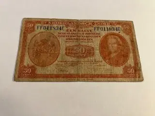 50 Cent Netherlands Indies 1945
