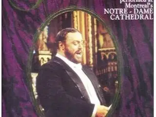 pavarotti, a glorius christmas  concert, video