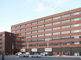 Totalrenoveret kontor på Nørrebro lige ved metro