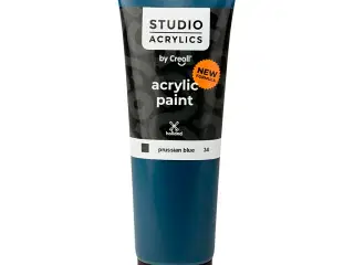 Creall Studio Akrylmaling, dækkende, prussian blue (34), 120ml/ 1 fl.