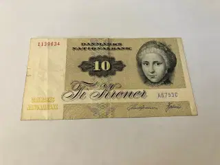 10 Kroner A6 1975 - Slidt