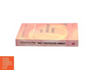 Det vigtigste først (Bog)